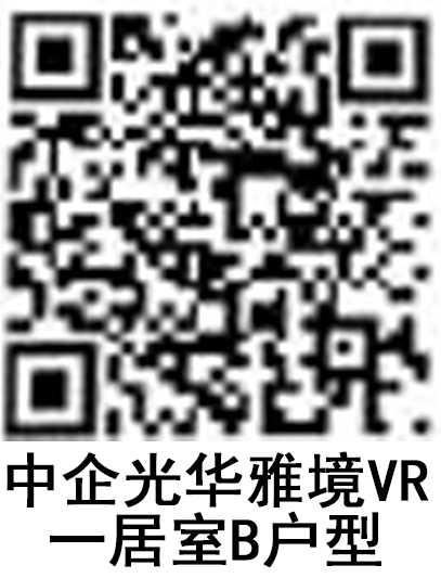 中企光华雅境一居室B户型户型图缩略图2