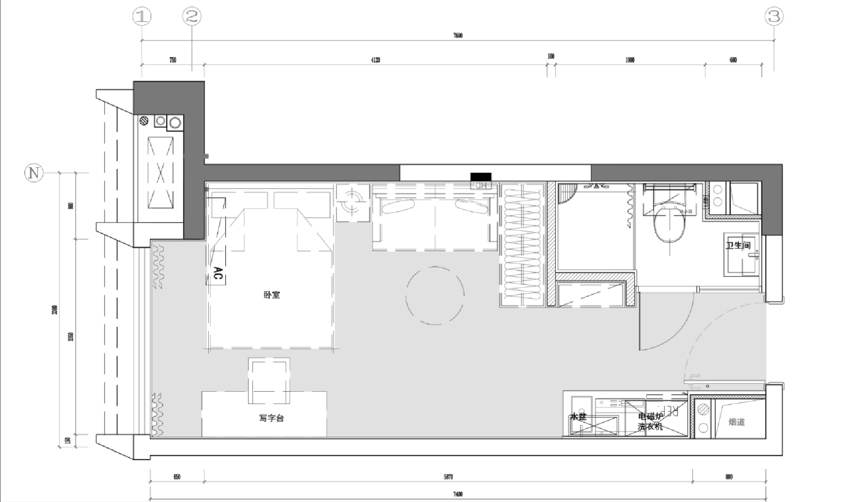 锦江发展·有巢公寓三圣乡店房源图片缩略图4