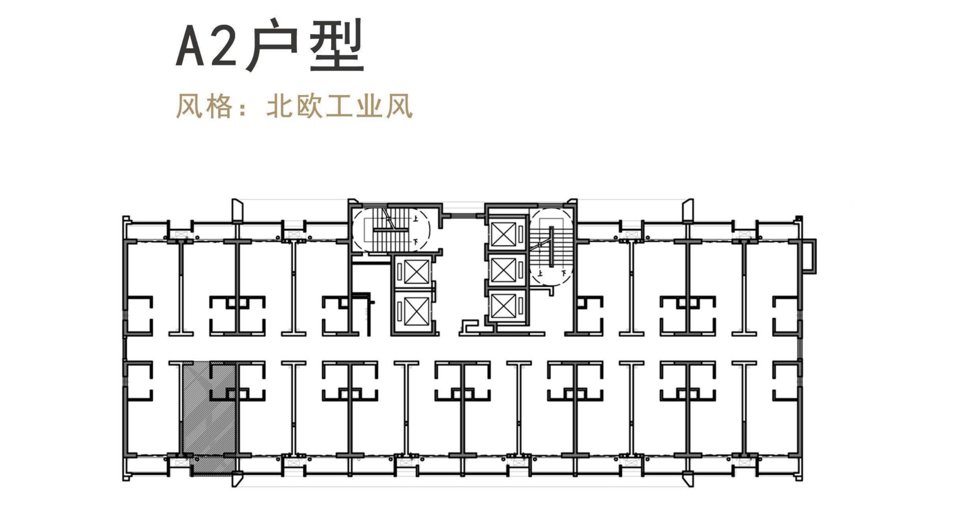 龙秋公寓单间公寓户型图缩略图2