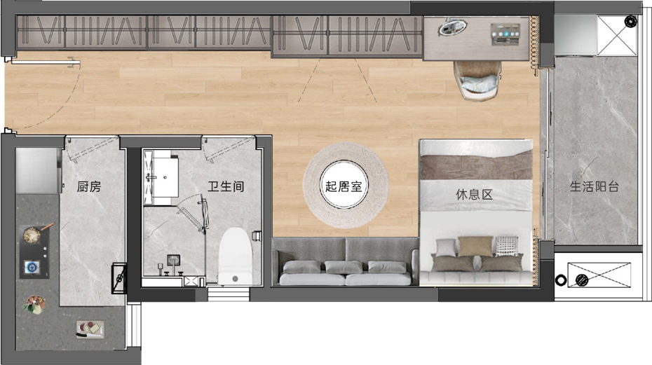 空港随寓·融悦雅苑房源图片缩略图3