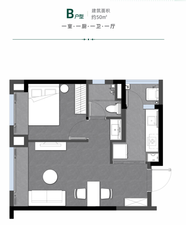 桐堂·法务岛店房源图片缩略图6